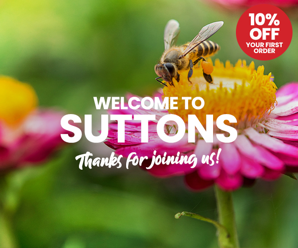 Welcome To Suttons - Thanks For Signing Up