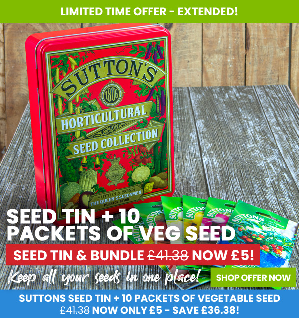 Suttons Seed Tin Bundle